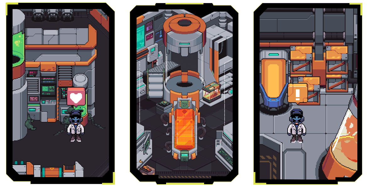 3 previews of the lab