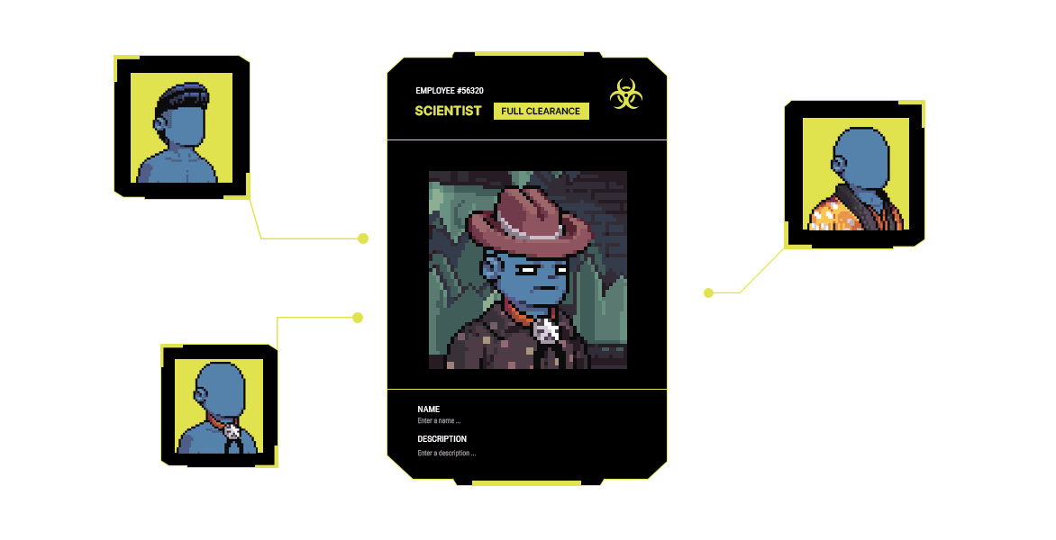 illustration of different paths